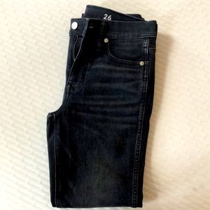 J Crew Black Denim Jeans
